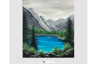 Paint Nite: Peaceful Mountain Lake